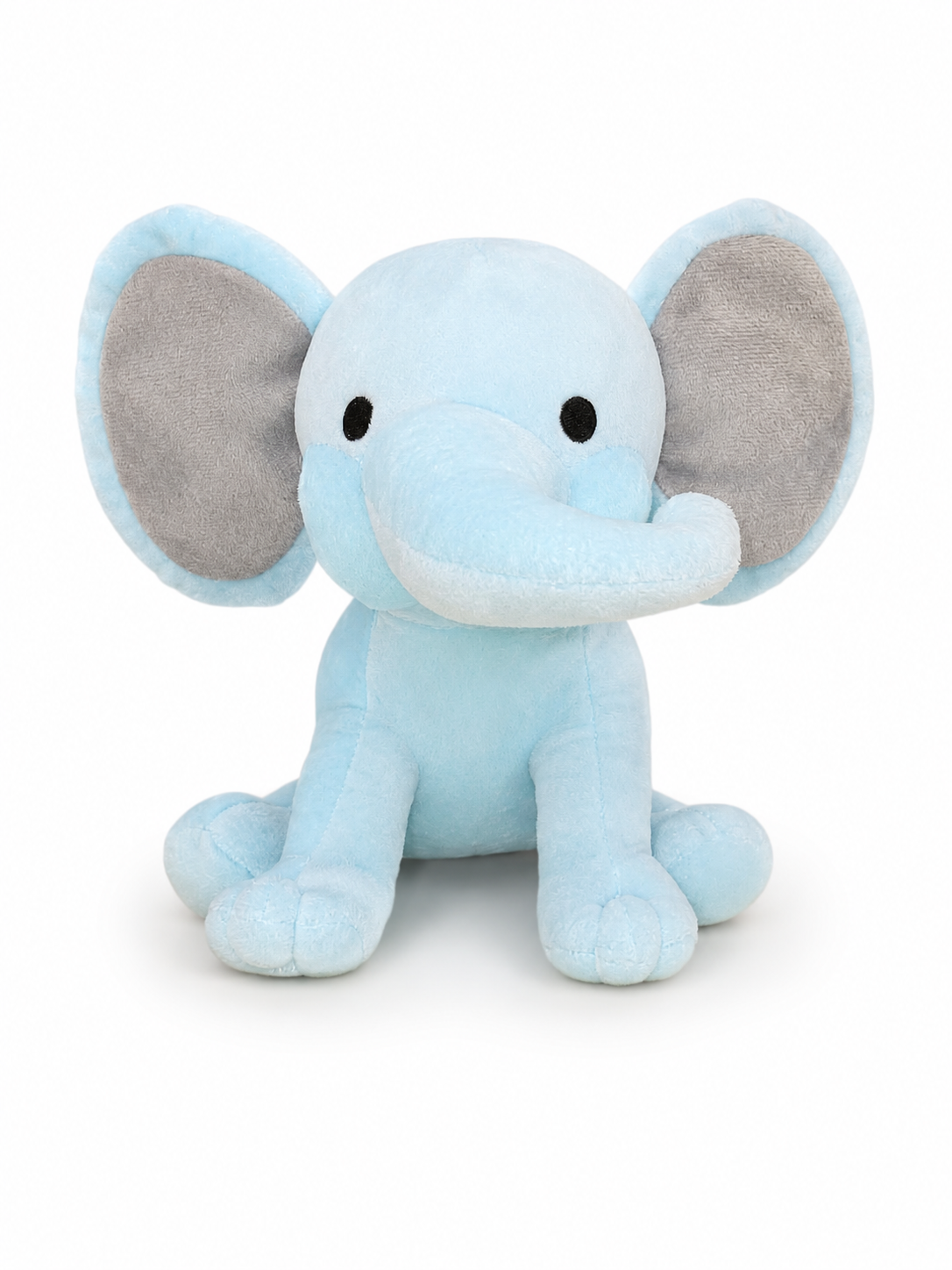Personalized Baby Elephant Plush | Custom Birth Stats Keepsake | Newborn Baby Shower Gift