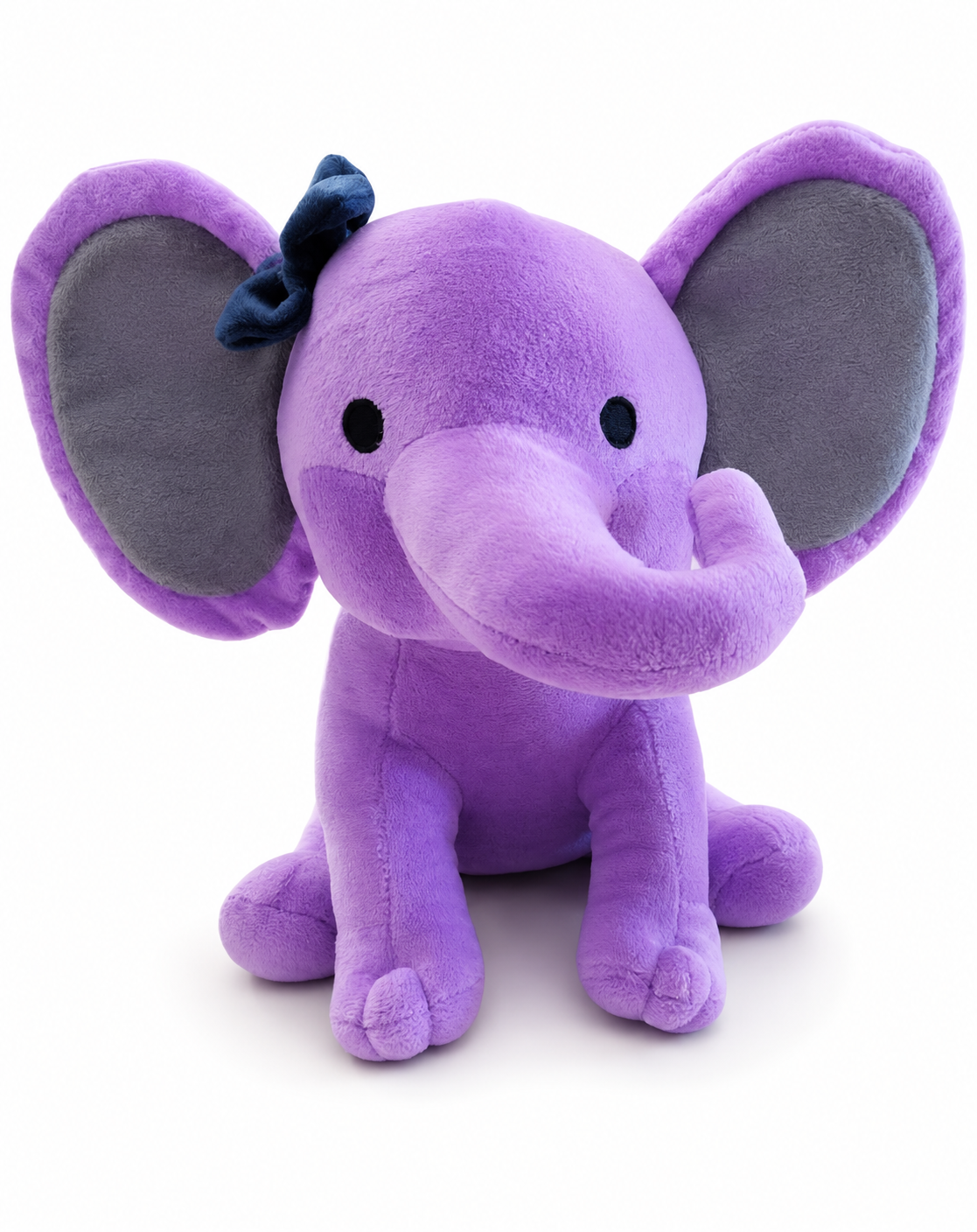 Personalized Baby Elephant Plush | Custom Birth Stats Keepsake | Newborn Baby Shower Gift