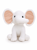Personalized Baptism Elephant Plush | Custom Name Keepsake Gift