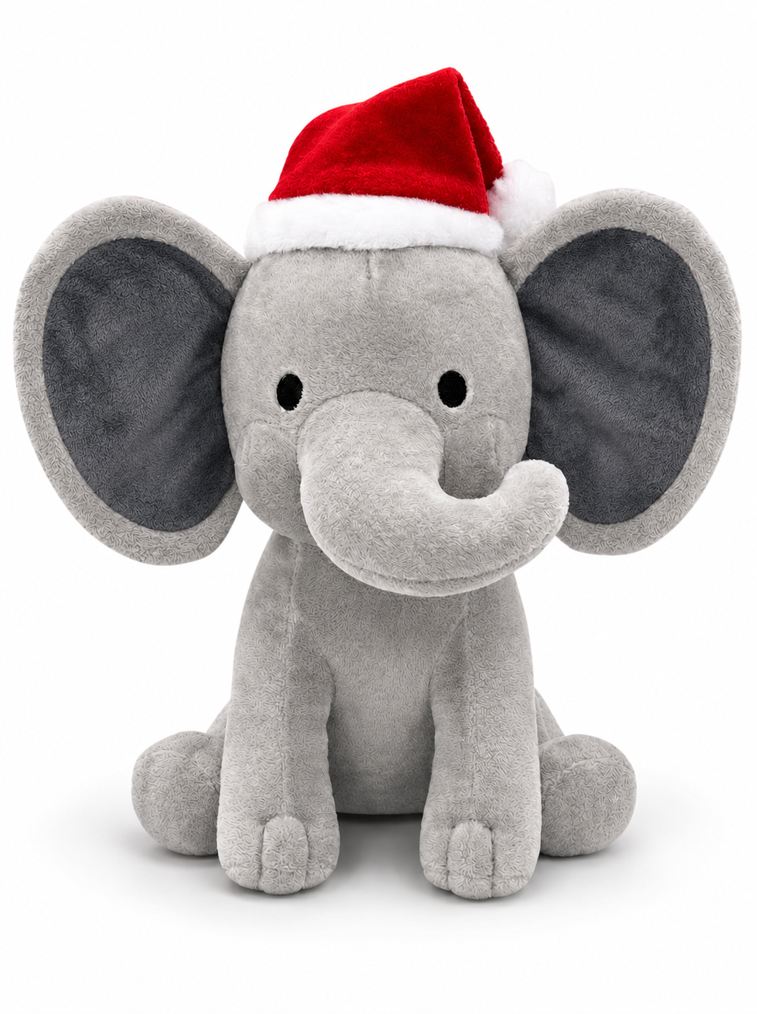 Personalized Christmas Elephant Plush | Custom Name Baby's 1st Christmas Gift