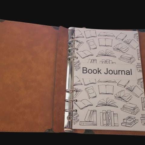 Leather Reading Journal Bundle | Book Tracker, Review Log & Planner Sets