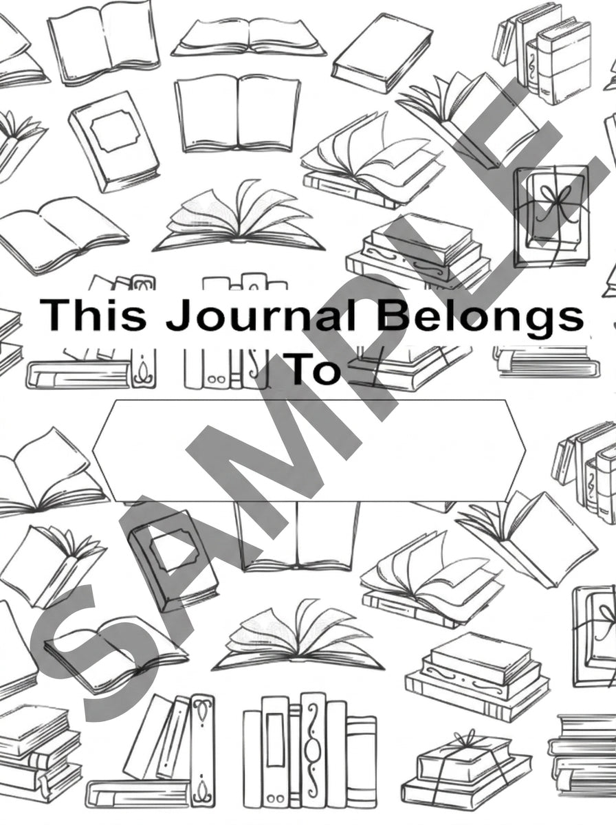 A5 Reading Journal Refill Pages | Book Tracker, TBR, Review & More