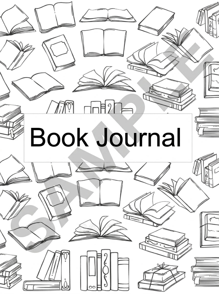 A5 Reading Journal Refill Pages | Book Tracker, TBR, Review & More