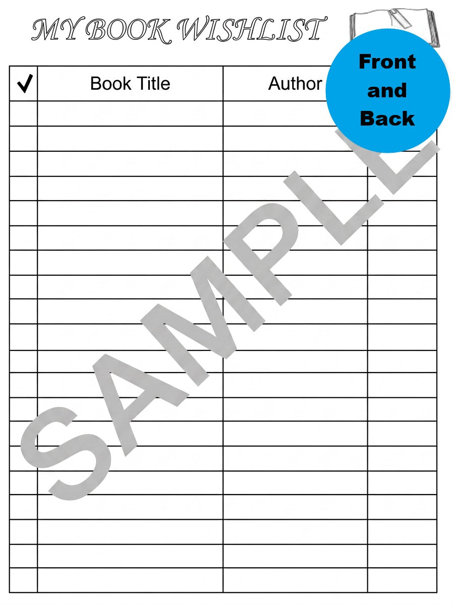 A5 Reading Journal Refill Pages | Book Tracker, TBR, Review & More