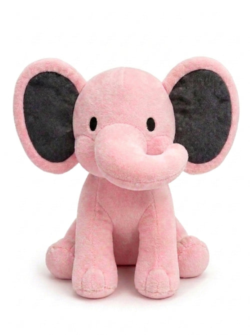 Breast Cancer Awareness Elephant Plush | Personalized Stronger Than Cancer